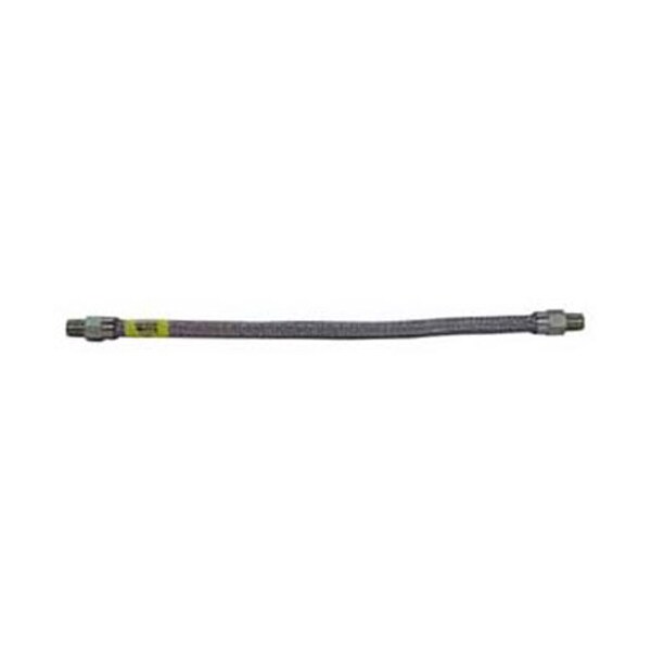 Hose, Gas , 1/2"Nptx60"S/S, Hd